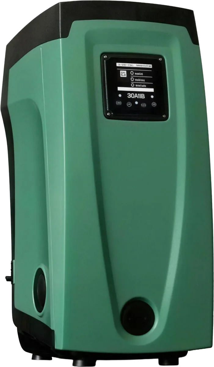 DAB E.sybox compact footprint, side view